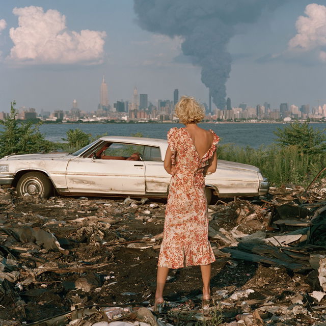 Joel Sternfeld style, Midjourney V8.2, render 1 of 4