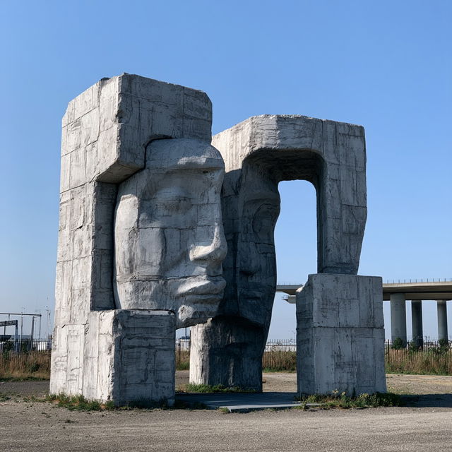 Joep van Lieshout style, Midjourney V8.2, render 3 of 4