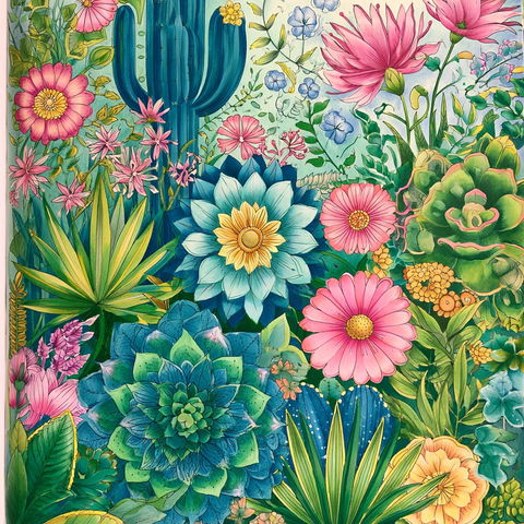 Johanna Basford style (Illustrators), Midjourney V8.2