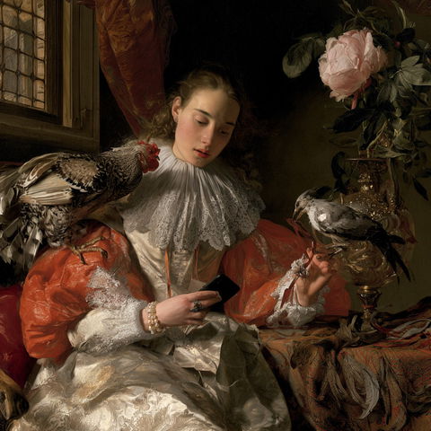 Johannes Cornelisz Verspronck style (Painters), Midjourney V8.2