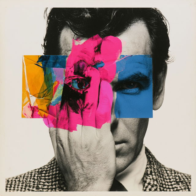 John Baldessari style, Midjourney V8.2, render 3 of 4