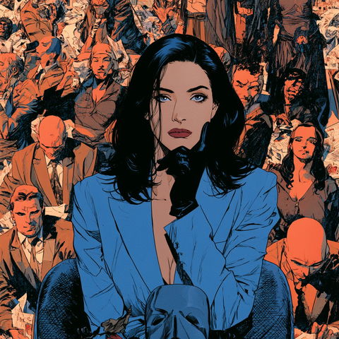 John Cassaday style (Illustrators), Midjourney V8.2