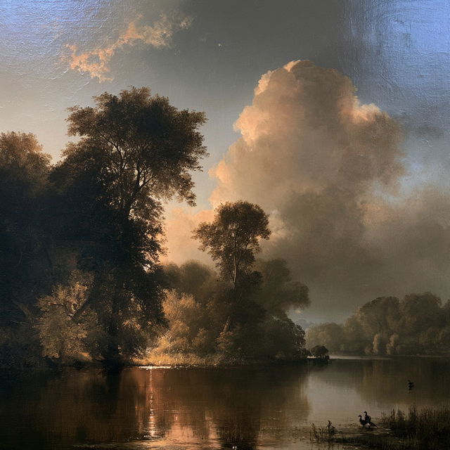 John Crome style, Midjourney V8.2, render 2 of 4