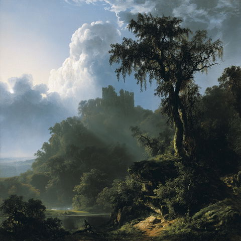 John Crome style (Painters), Midjourney V8.2