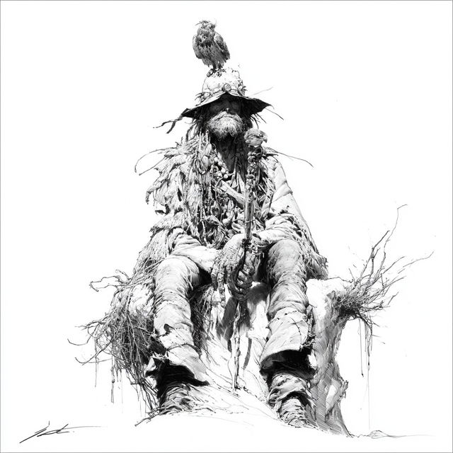 John Darkow style, Midjourney V8.2, render 4 of 4