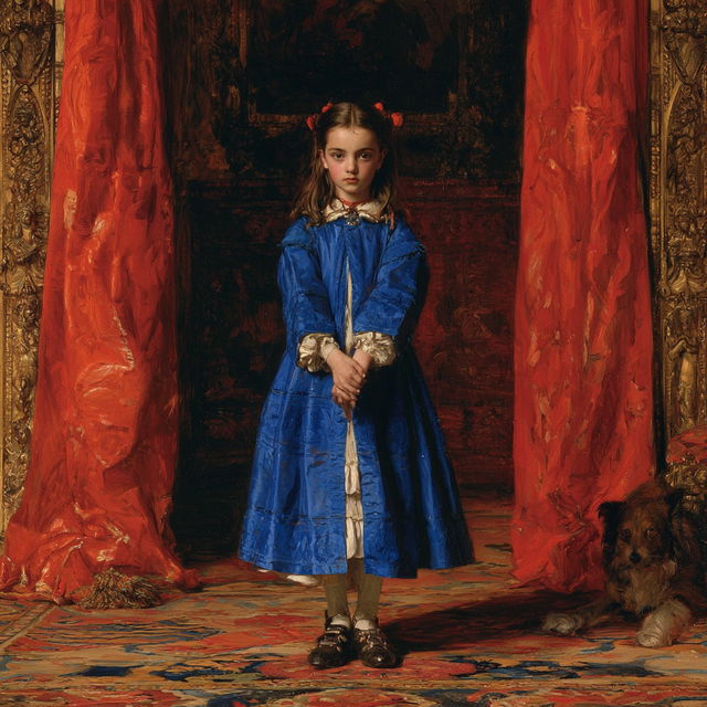 John Everett Millais style, Midjourney V8.2, render 4 of 4