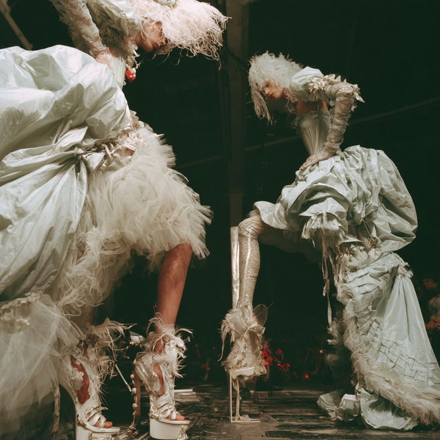 John Galliano style, Midjourney V8.2, render 4 of 4