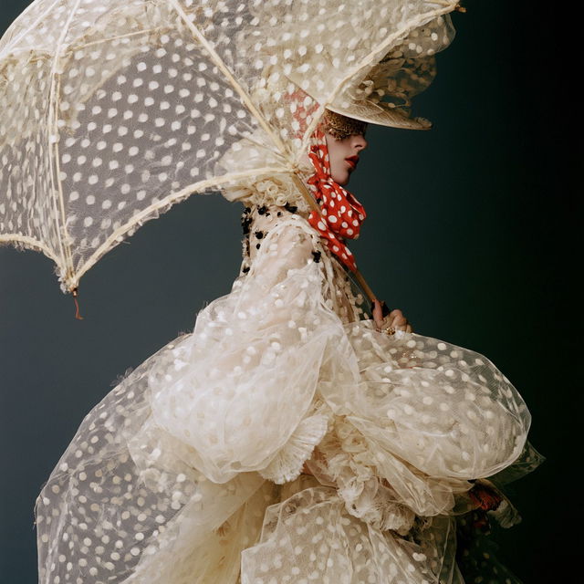 John Galliano style, Midjourney V8.2, render 3 of 4