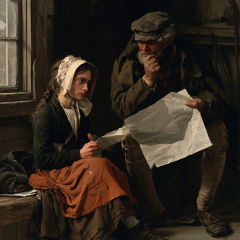 John George Brown style (Painters), Midjourney V8.2