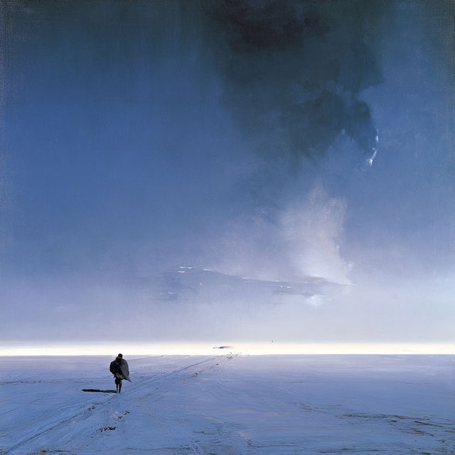 John Harris style, Midjourney V8.2, render 2 of 4