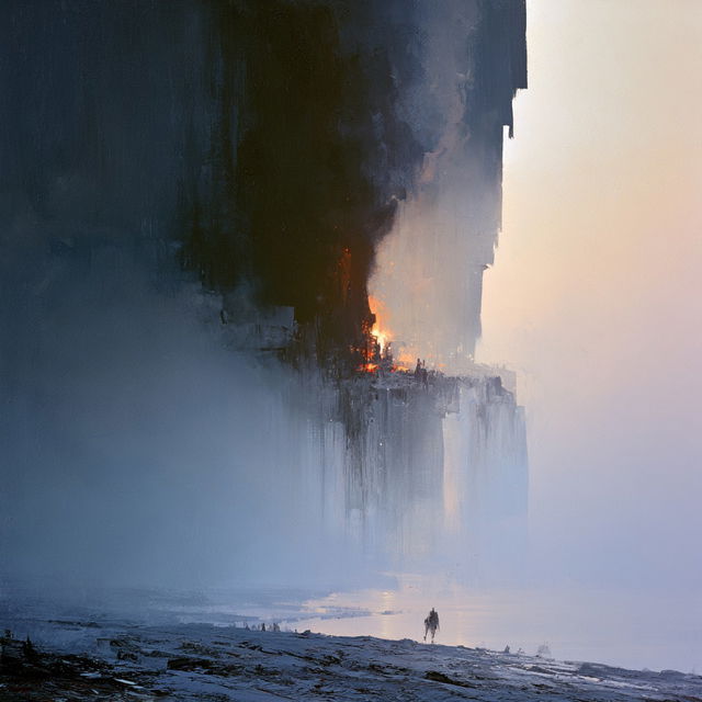 John Harris style, Midjourney V8.2, render 4 of 4