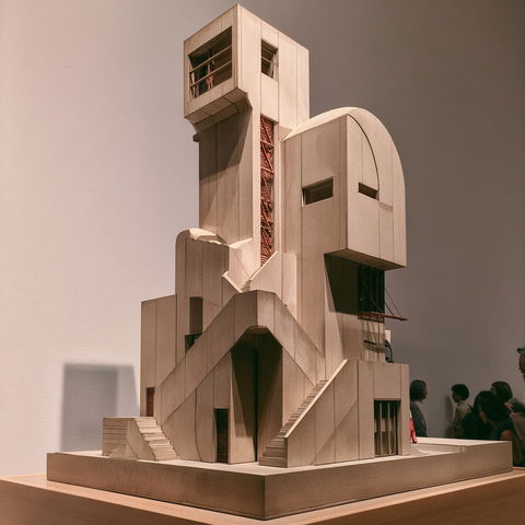 John Hejduk style (Architects), Midjourney V8.2