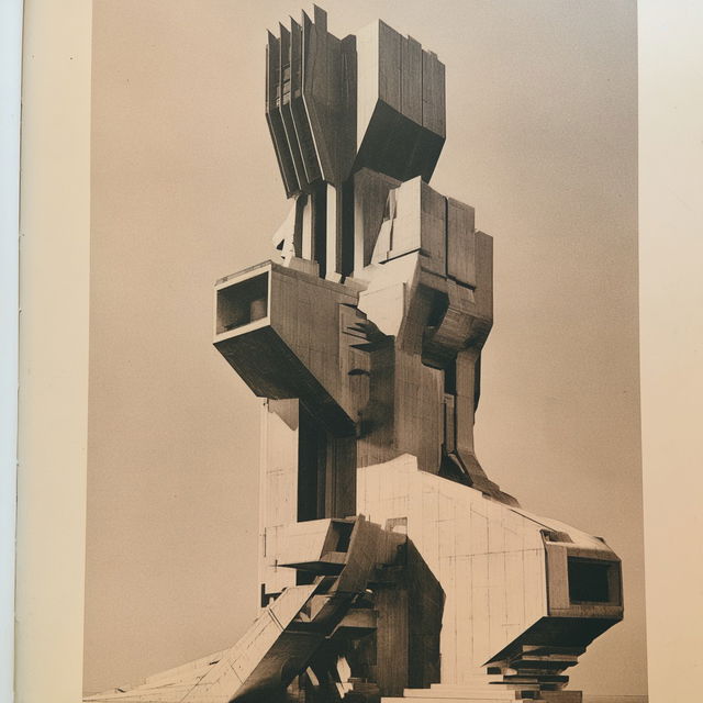 John Hejduk style, Midjourney V8.2, render 3 of 4