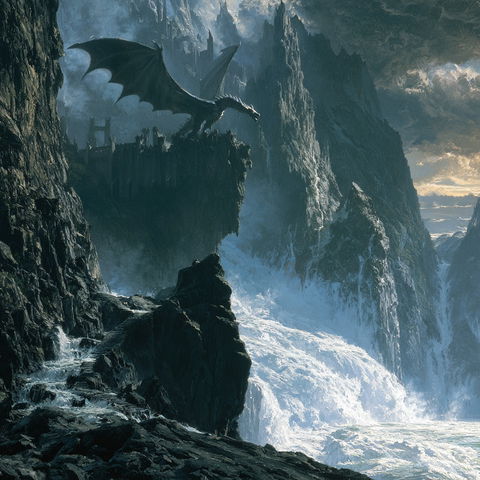John Howe style (Illustrators), Midjourney V8.2