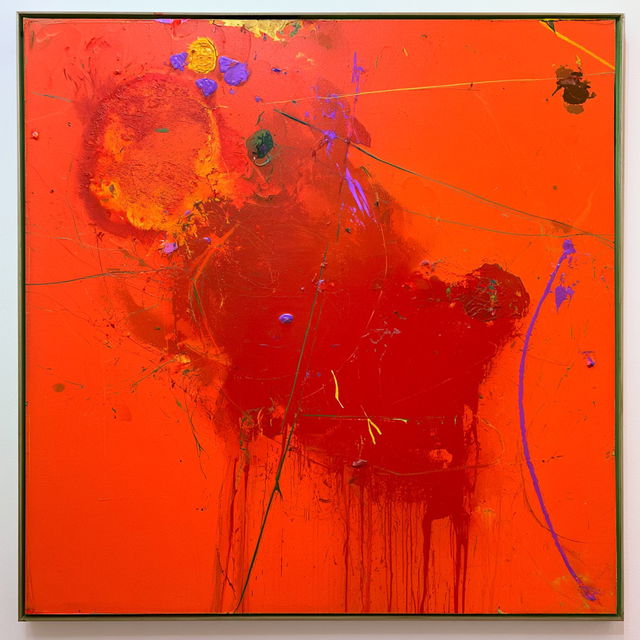 John Hoyland style, Midjourney V8.2, render 4 of 4