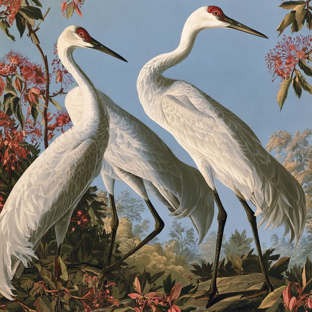 John James Audubon style, Midjourney V8.2, render 2 of 4