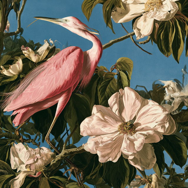 John James Audubon style, Midjourney V8.2, render 3 of 4