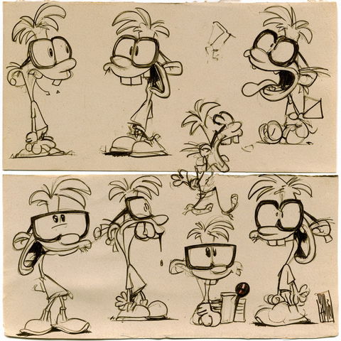 John Kricfalusi style (Illustrators), Midjourney V8.2