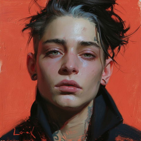 John Larriva style (Painters), Midjourney V8.2