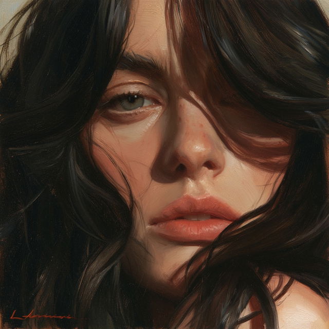 John Larriva style, Midjourney V8.2, render 3 of 4