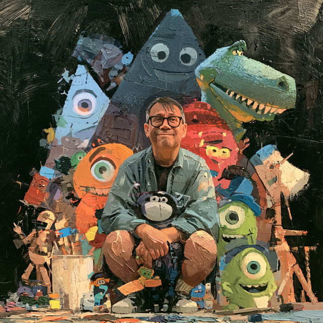 John Lasseter style, Midjourney V8.2, render 3 of 4