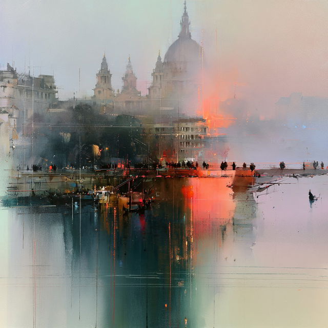 John Lovett style, Midjourney V8.2, render 2 of 4
