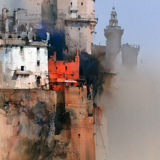 John Lovett style, Midjourney V8.2, render 3 of 4