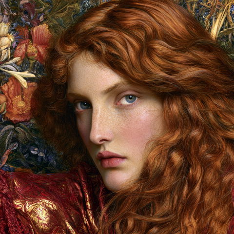 John Melhuish Strudwick style (Painters), Midjourney V8.2