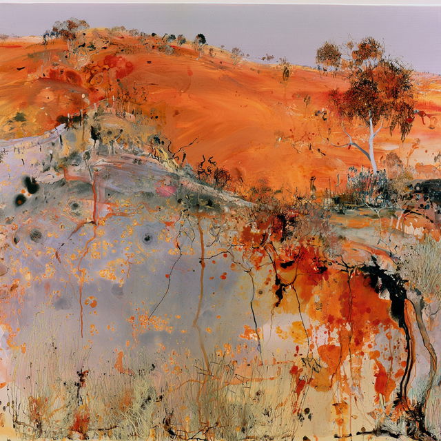 John Olsen style, Midjourney V8.2, render 2 of 4
