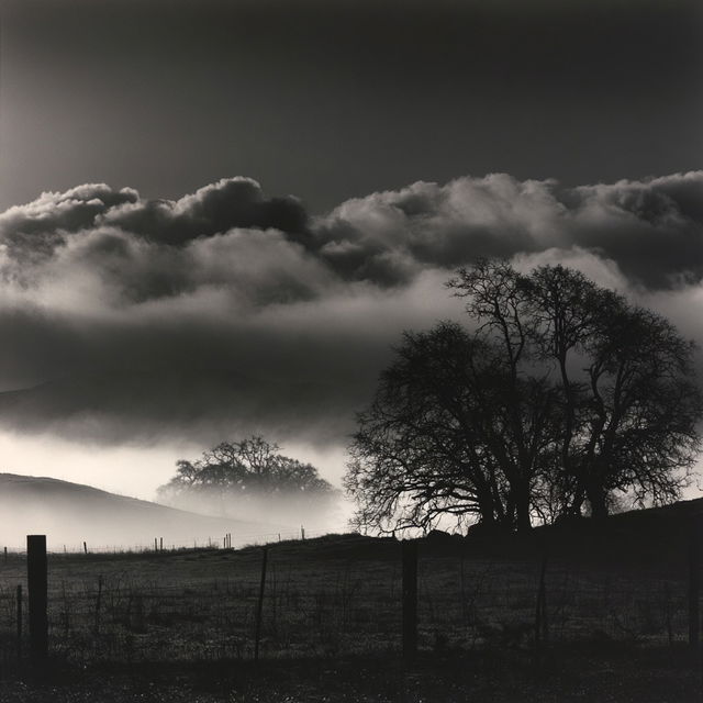 John Paul Caponigro style, Midjourney V8.2, render 2 of 4