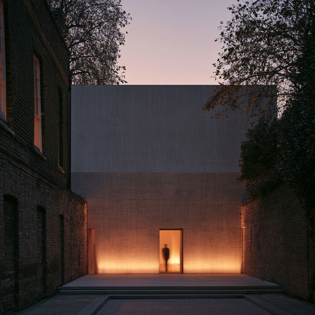 John Pawson style, Midjourney V8.2, render 2 of 4