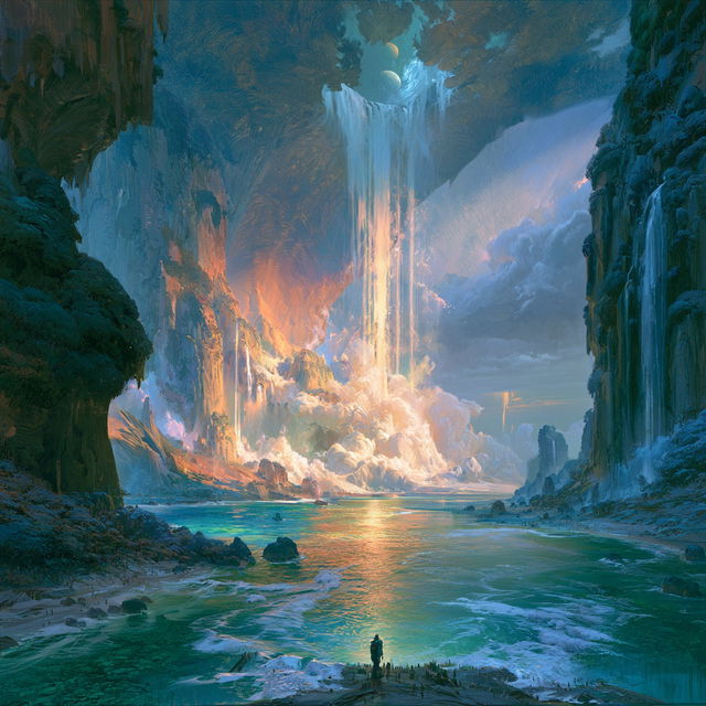 John Pitre style, Midjourney V8.2, render 4 of 4