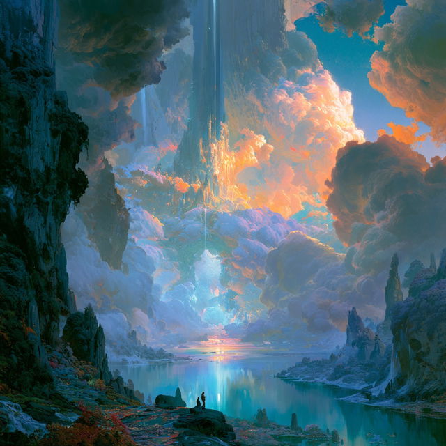 John Pitre style, Midjourney V8.2, render 3 of 4