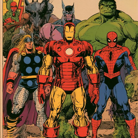 John Romita Jr style (Illustrators), Midjourney V8.2