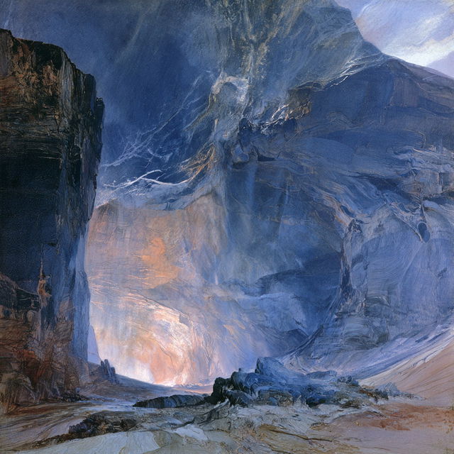 John Ruskin style, Midjourney V8.2, render 2 of 4