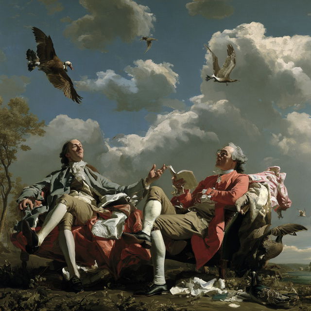 John Singleton Copley style, Midjourney V8.2, render 1 of 4