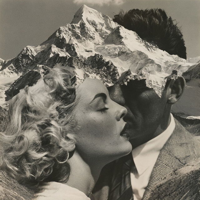 John Stezaker style, Midjourney V8.2, render 1 of 4