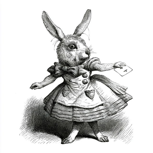 John Tenniel style, Midjourney V8.2, render 3 of 4
