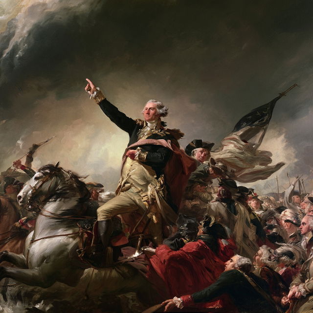 John Trumbull style, Midjourney V8.2, render 2 of 4