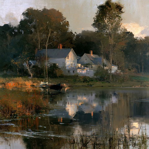 John Twachtman style (Painters), Midjourney V8.2