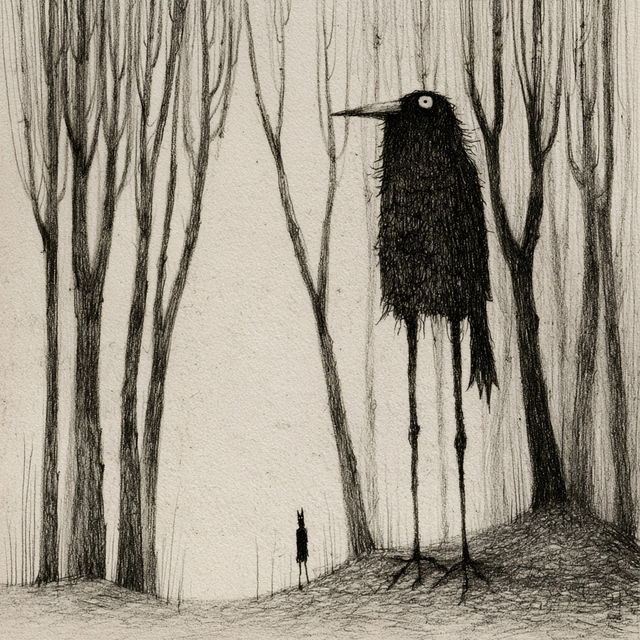 Jon Carling style, Midjourney V8.2, render 1 of 4