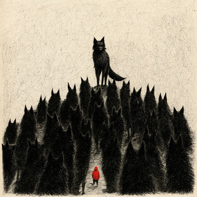 Jon Carling style, Midjourney V8.2, render 4 of 4