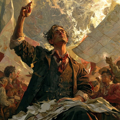 Jon Foster style (Illustrators), Midjourney V8.2