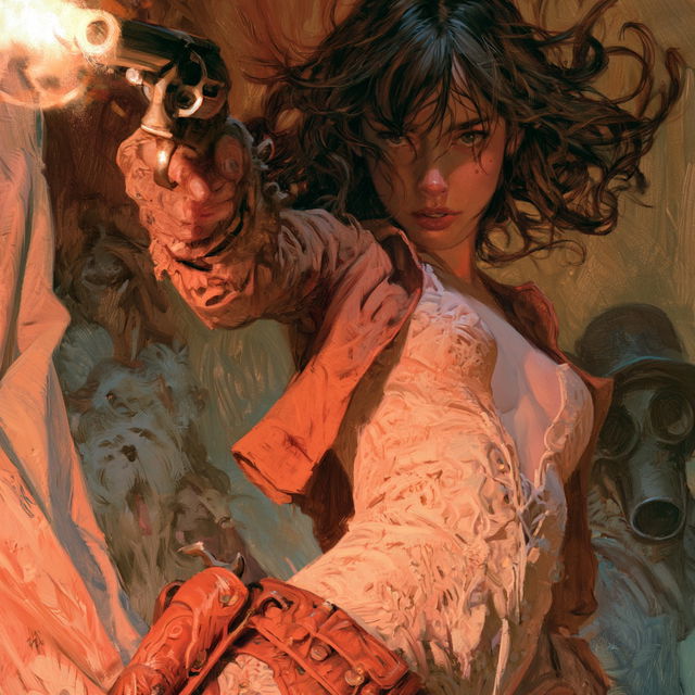 Jon Foster style, Midjourney V8.2, render 3 of 4