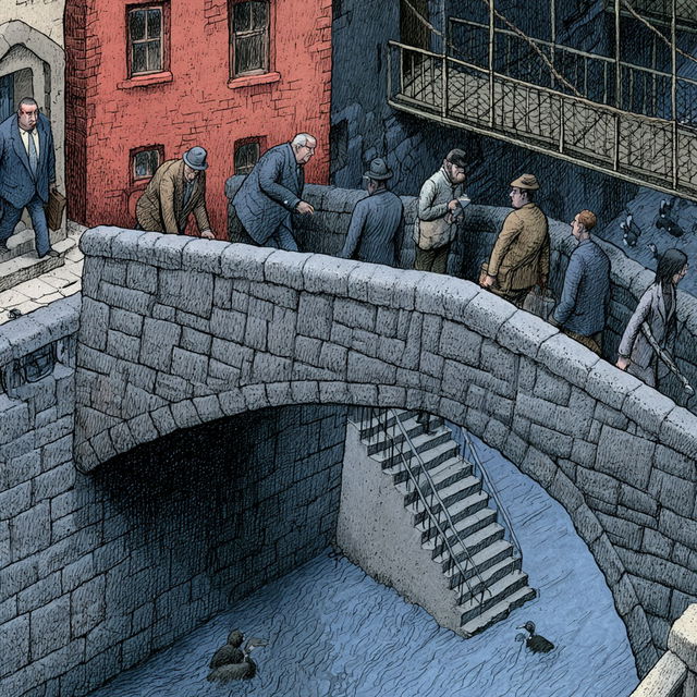 Jon Kudelka style, Midjourney V8.2, render 3 of 4