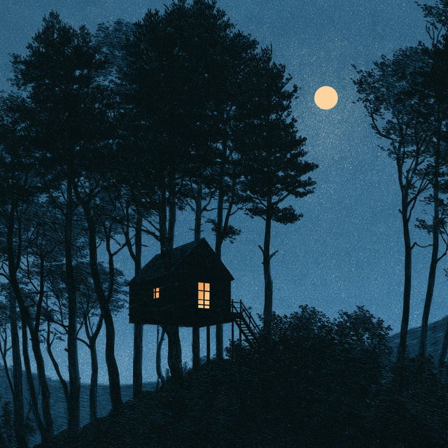 Jon McNaught style, Midjourney V8.2, render 4 of 4