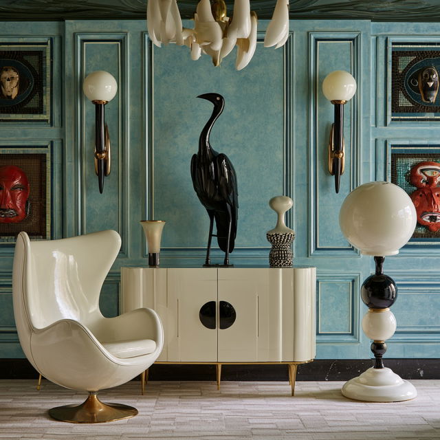 Jonathan Adler style, Midjourney V8.2, render 3 of 4