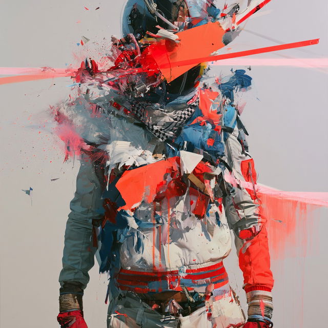 Joram Roukes style, Midjourney V8.2, render 2 of 4
