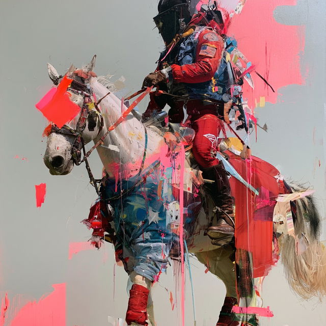 Joram Roukes style, Midjourney V8.2, render 4 of 4