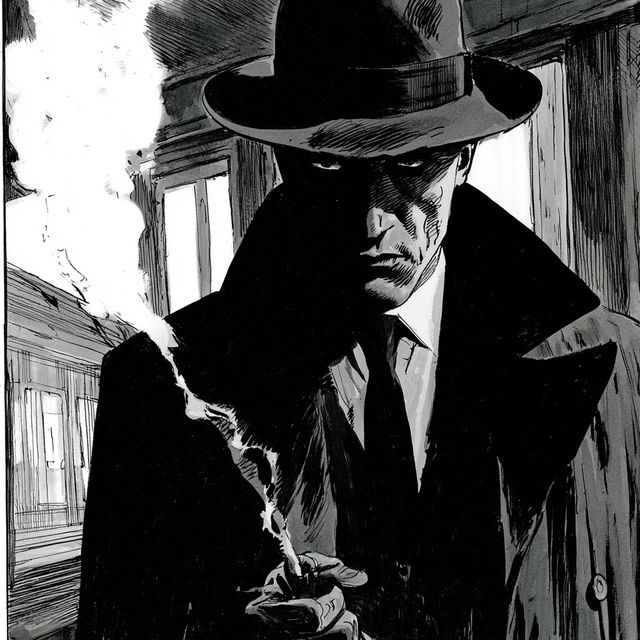 Jordi Bernet style, Midjourney V8.2, render 4 of 4